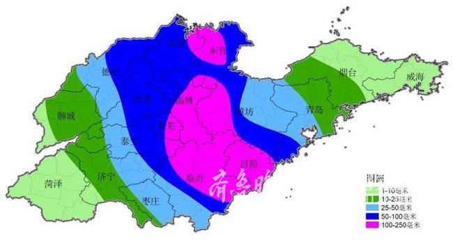 台风安比过境,山东一周天气预报请查收!