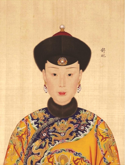 中国古代人物画中理想的女性妆容