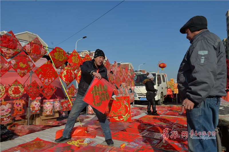 流亭大集延续四百余年赶年集风俗不变图