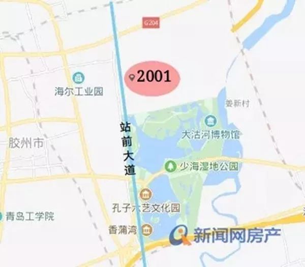 少海周边新房低至6800元㎡2019年末胶州房价还会再降么