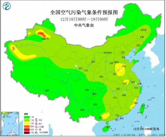 中央气象台发布环境气象公报：全国大部大气扩散条件转好