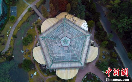 『植物』航拍中科院华南植物园酷似“外星人基地”