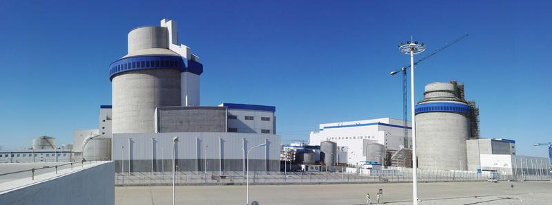 海阳核电1号机组首次达到临界2号机组开始装料