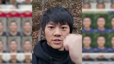 Gary 与队友们在球场上的合影