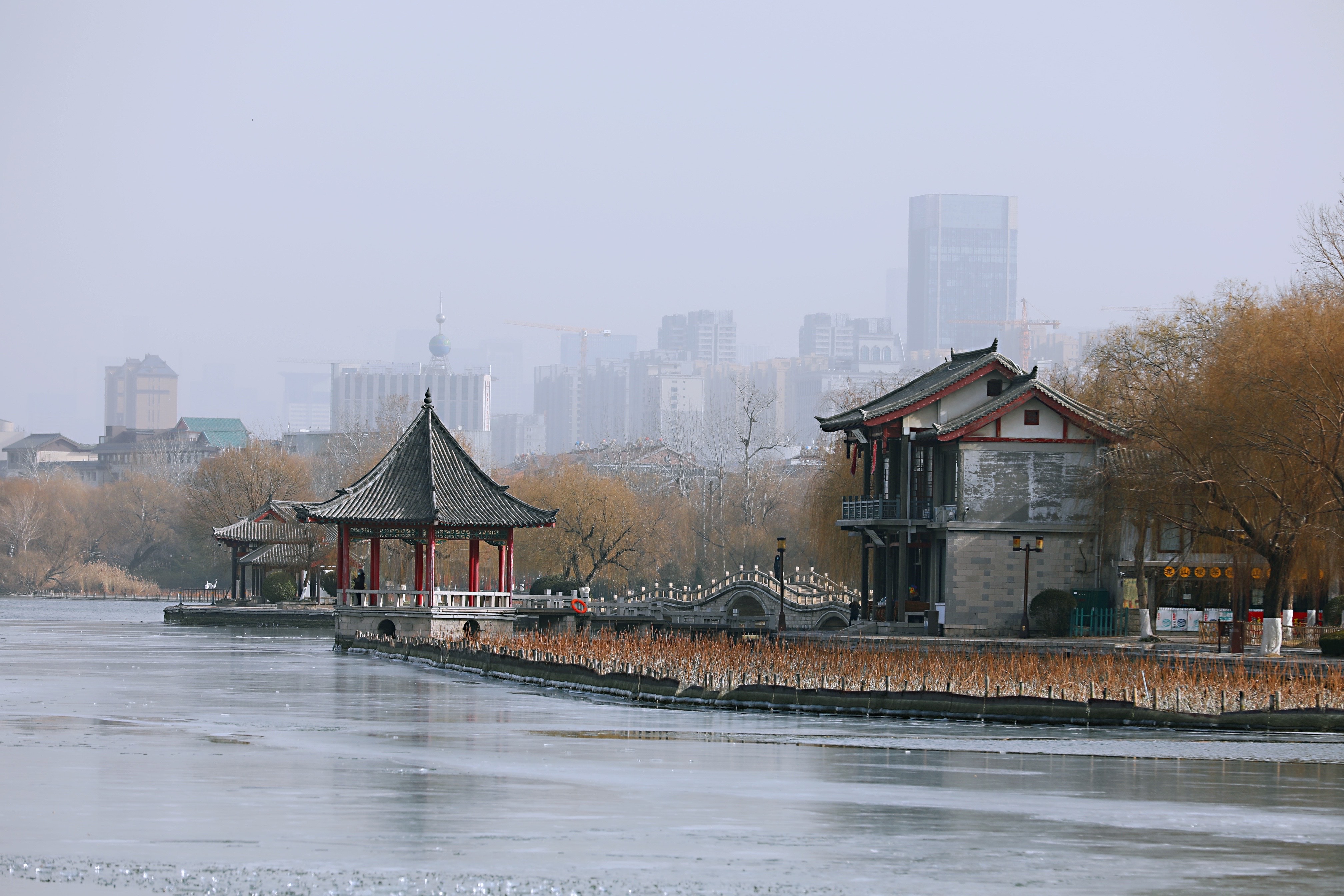 大明湖冬季旅行