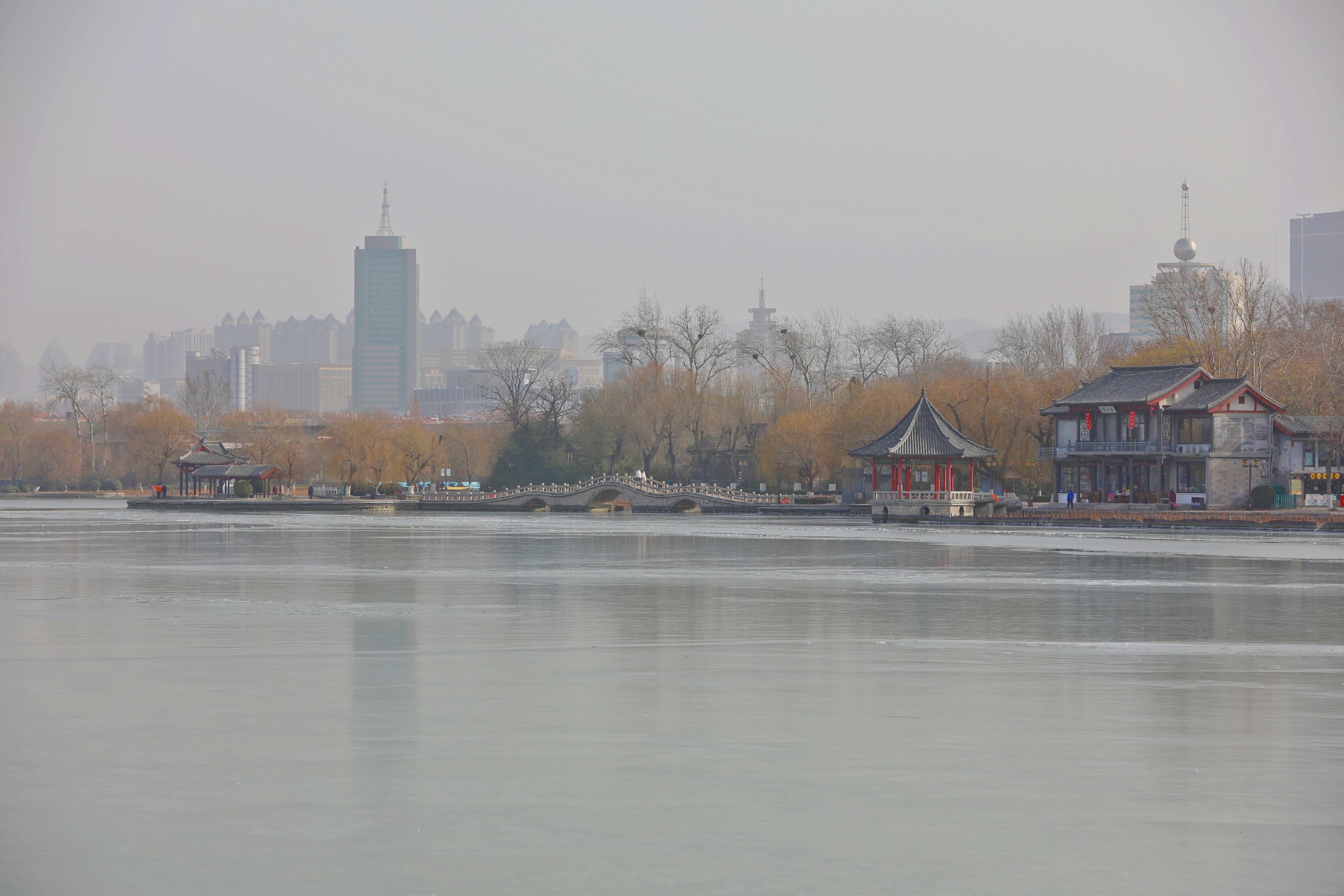 大明湖冬季旅行