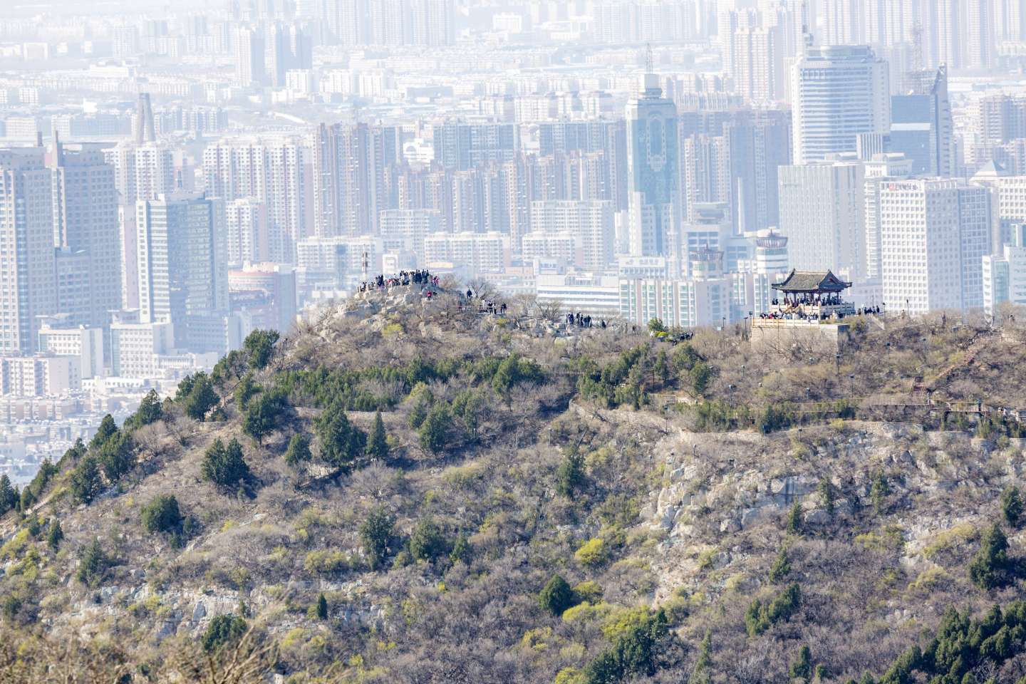 千佛山山顶图片图片