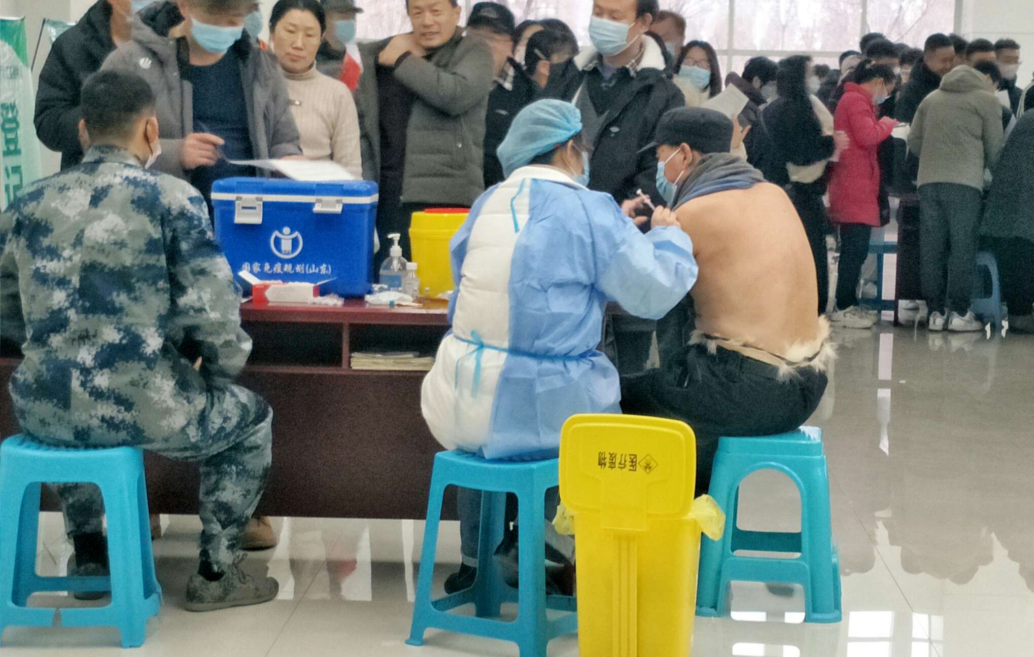 积极响应国家号召接种新冠疫苗加强针