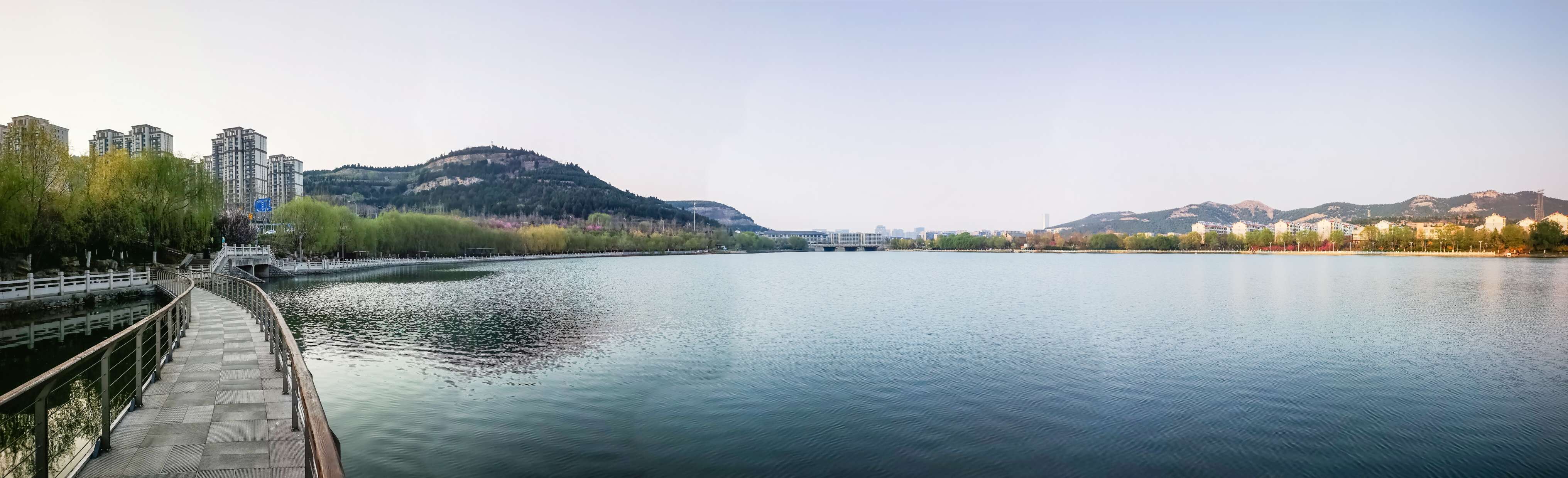 大美中國看山東濟南東部孟家水庫