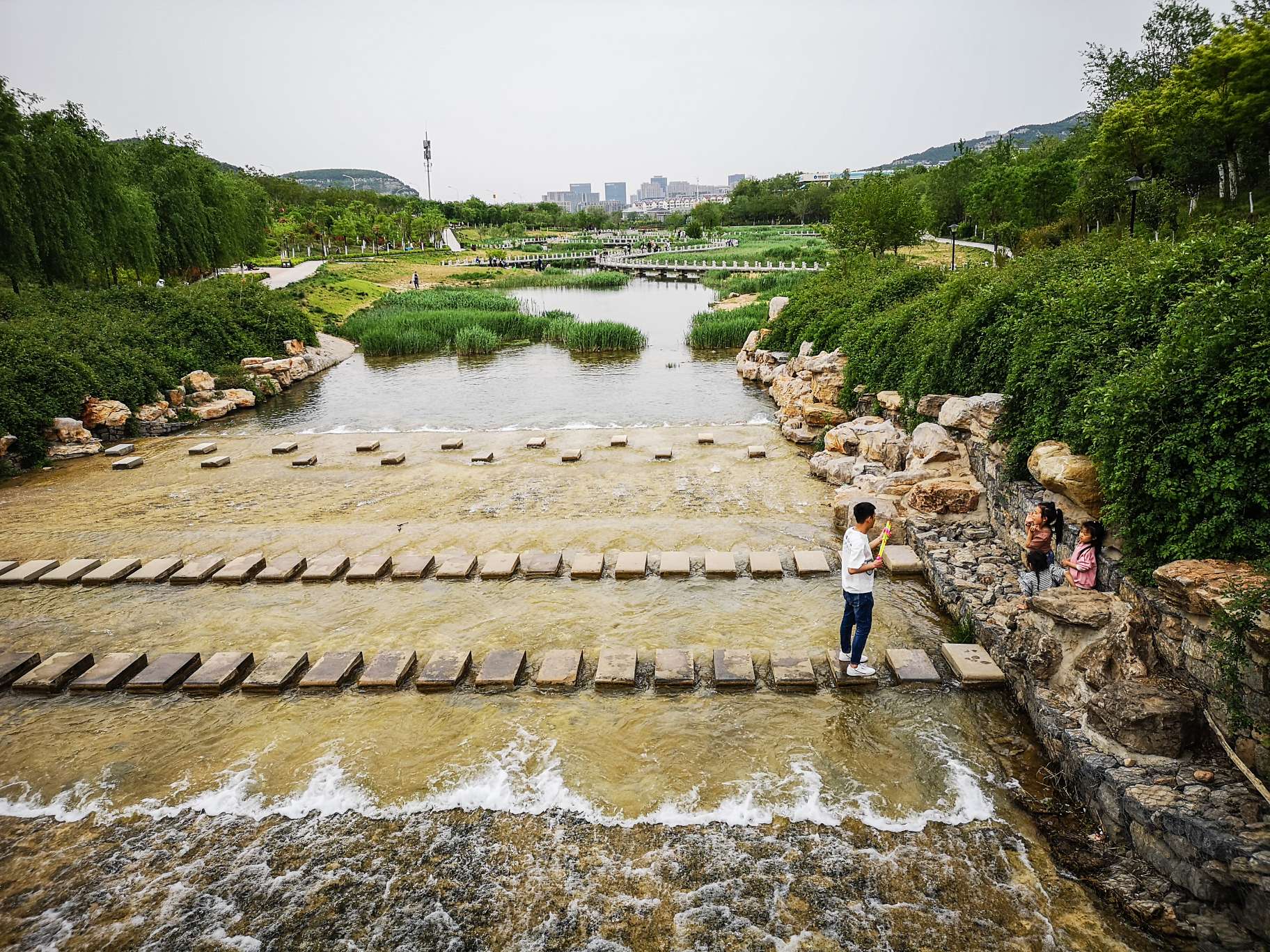 济南孟家水库图片