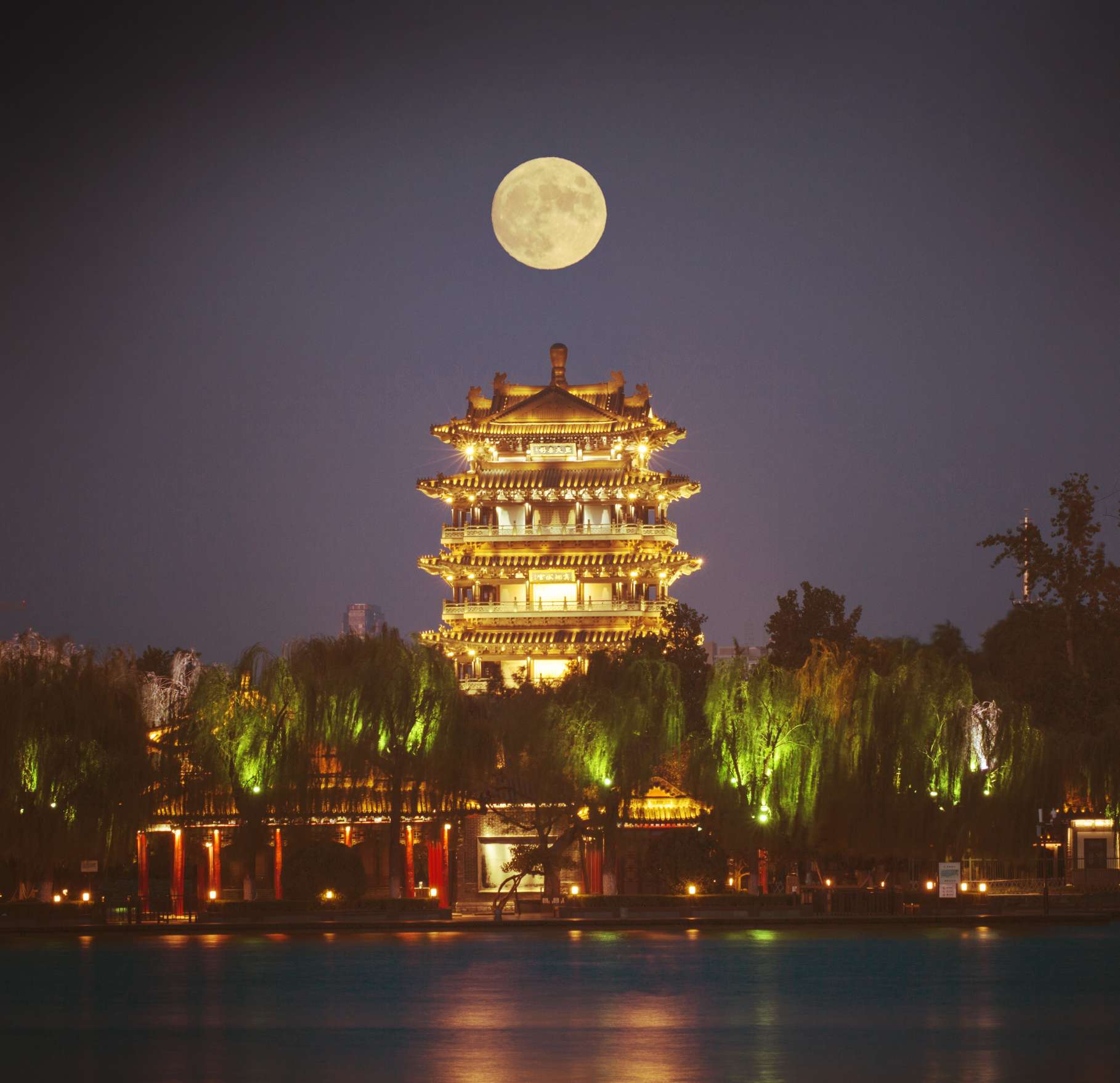 全国网友围观济南超然楼又火了