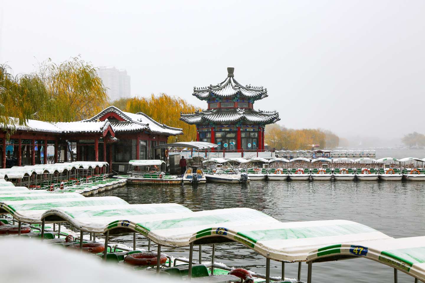 济南秋冬季旅游景点图片