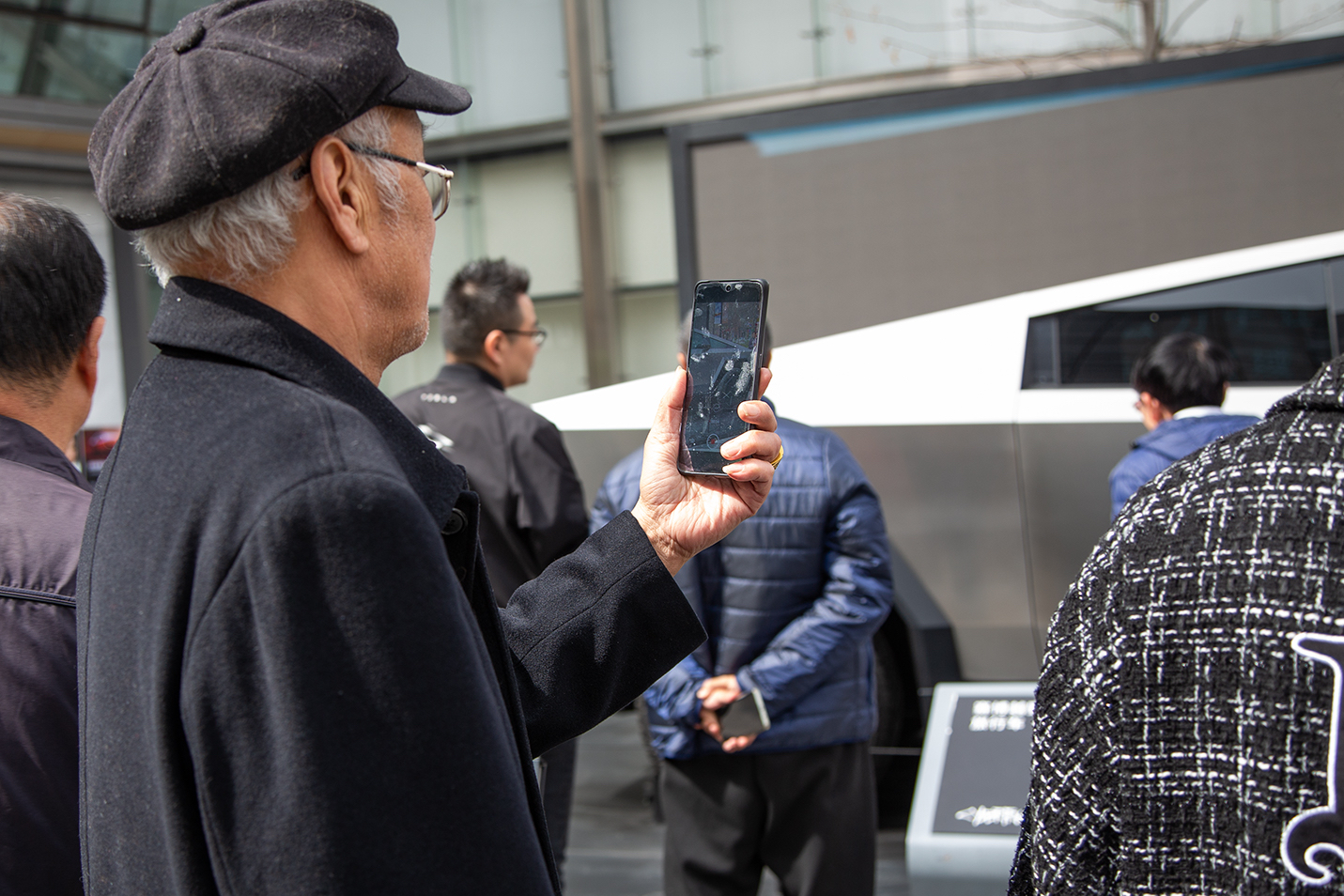 特斯拉皮卡亮相济南